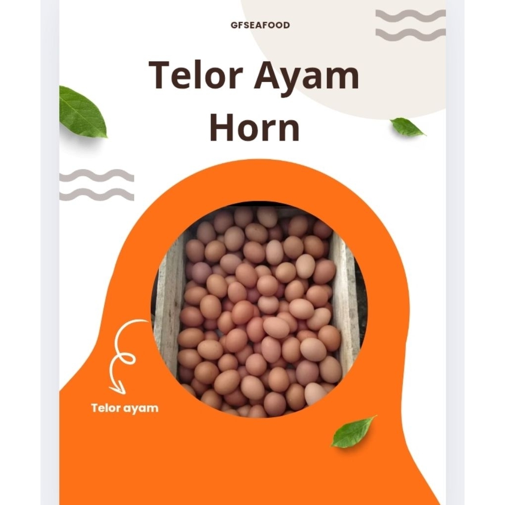 

Telor Ayam Horn Bersih 1000g