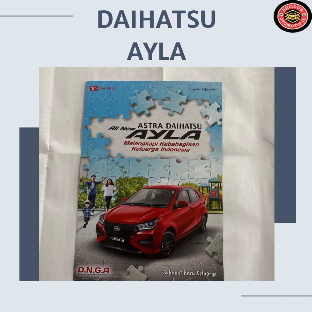 Brosur Daihatsu Ayla ( leaflet )