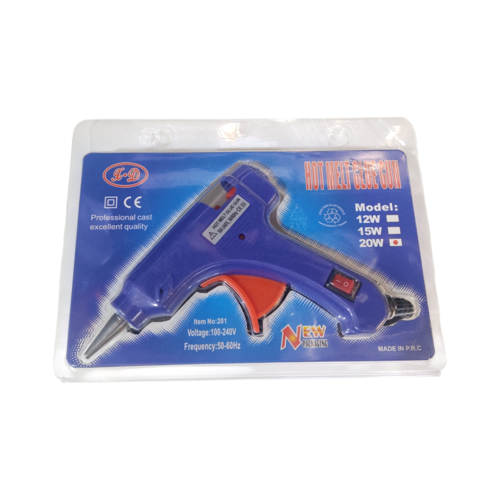 

Alat Lem Tembak / Hot Melt Glue Gun Ada Tombol On Off 20W