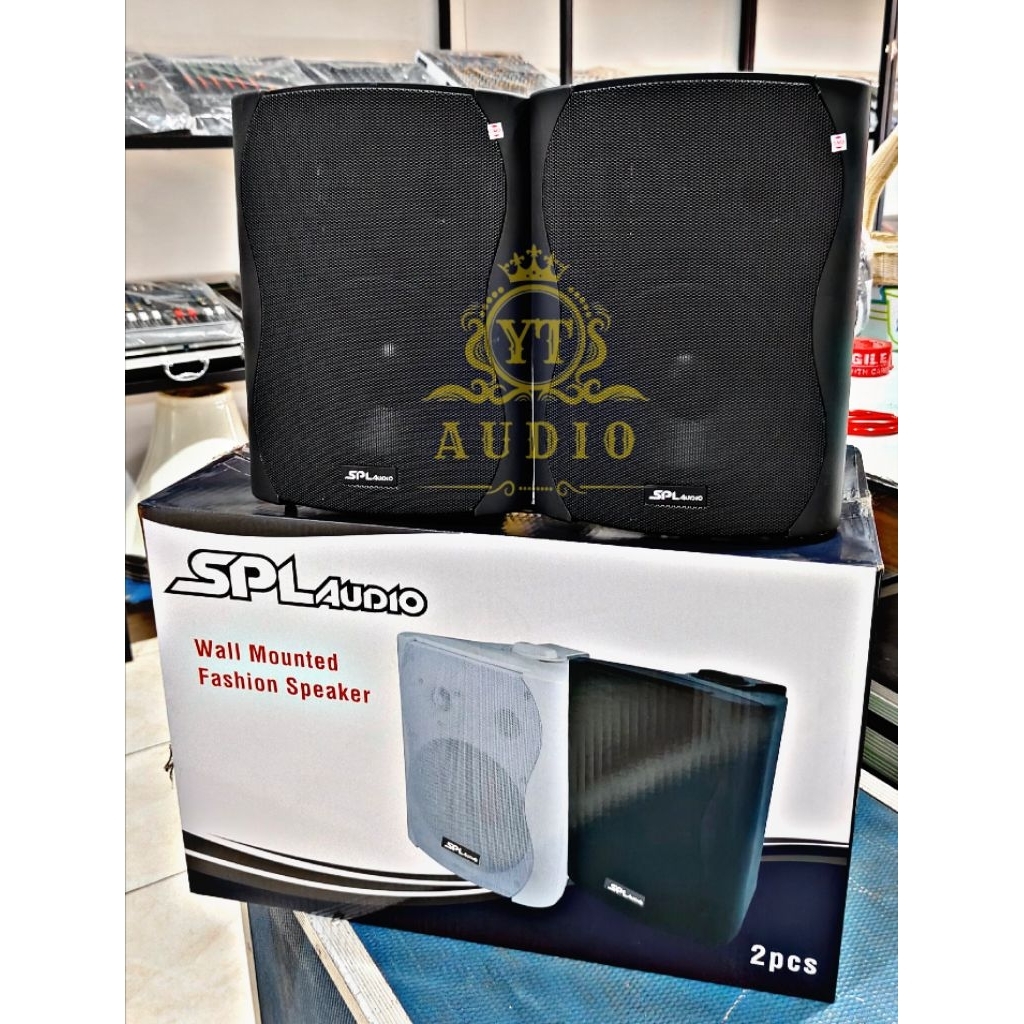 SPEAKER COLOUM SPL AUDIO SM6TW SPEAKER DINDING MASJID 1SET