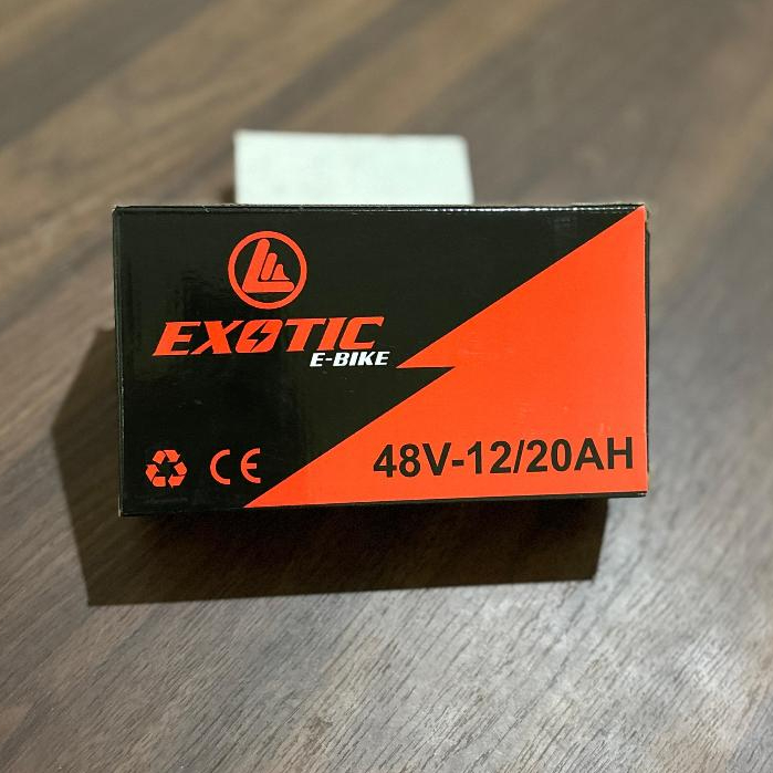 Charger Cas Sepeda Listrik Exotic / Casan Sepeda Listrik Exotik 48V-12/20AH Universal Original