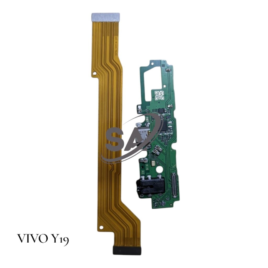 FLEXIBEL CHARGER VIVO Y19 PAPAN CAS FULLSET IC + FLEXIBEL BOARD VIVO Y19 SATU SET