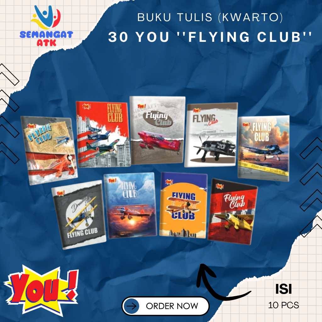 

Buku Tulis YOU 30 Lembar (By KIKY)
