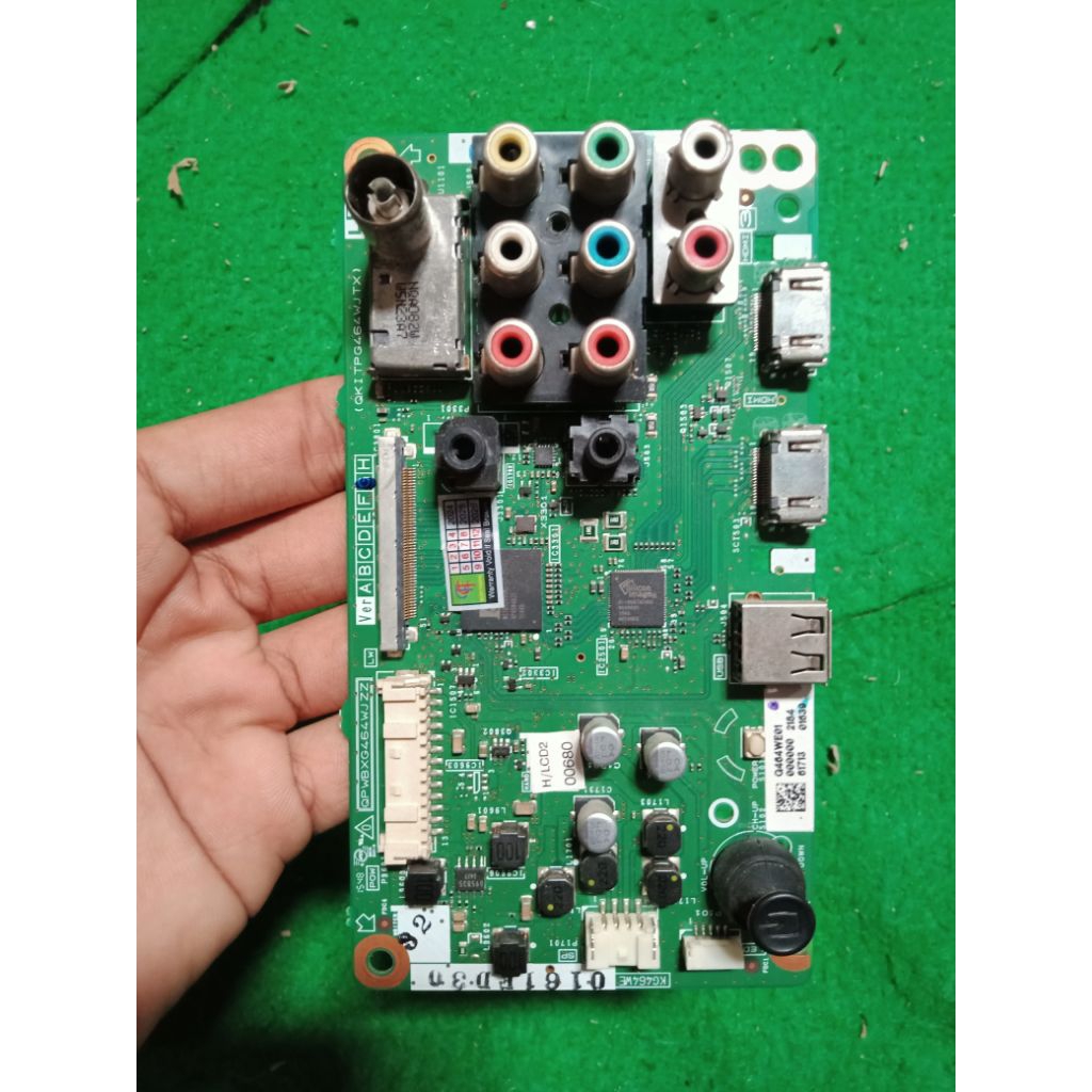 MB MAINBOARD TV LED SHARP LC-40LE265M - MB TV LED SHARP LC-40LE265M - LC-40LE265M