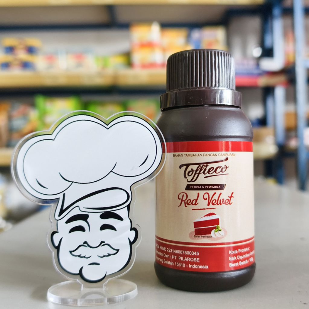 

Toffieco Red Velvet 100Gr / Pasta Red Velvet Toffieco 100Gr