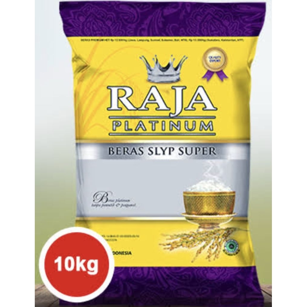 

BERAS RAJA PLATINUM SUPER 10KG