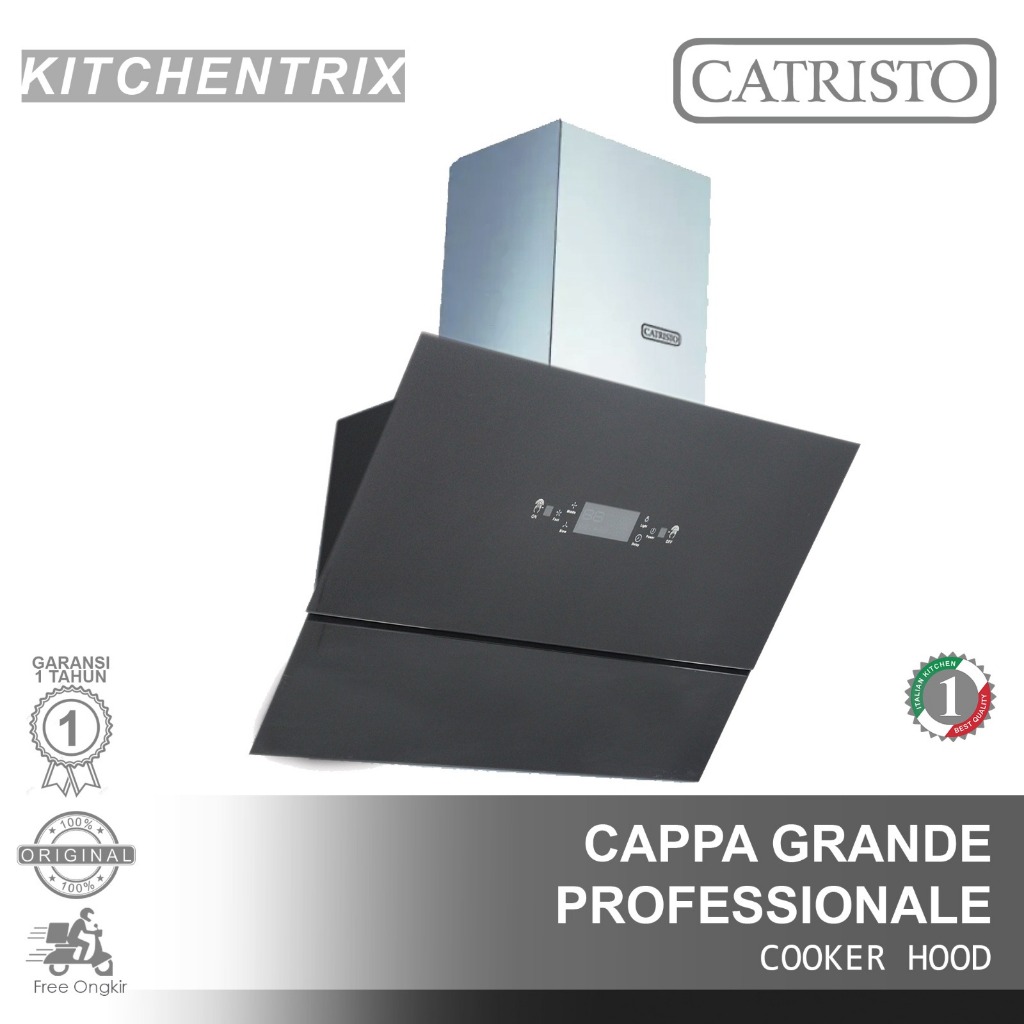 Cooker Hood Catristo Cappa Grande Professionale Chimney Hood