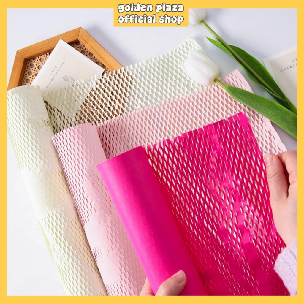 

(1 Roll) Kertas Wrapping Bunga Honeycomb Paper Wrapping Wrap Florist KB6296