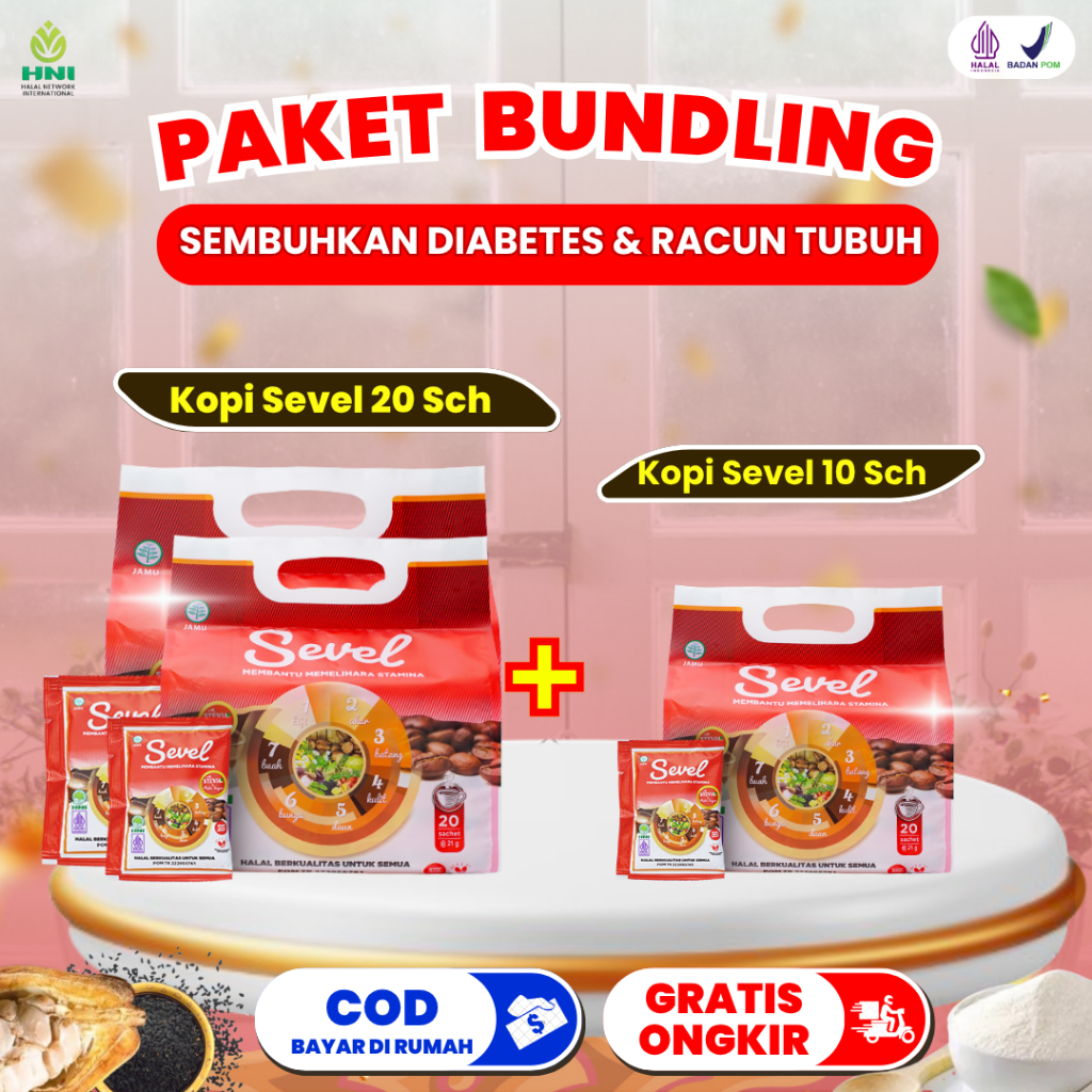 

PAKET 1 Kopi Sevel 20 Sch + 1 Kopi Sevel 10 Sch | Kopi Sevel HNI HPAI HC HNI Coffe Kopi Kopu Kopy