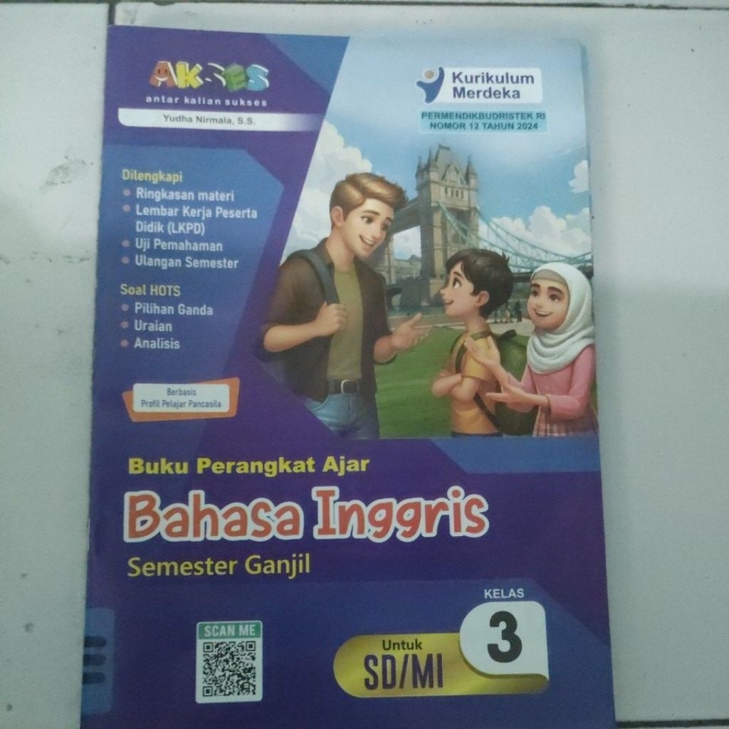 Lks Akses Bahasa Inggris kelas 3 semester 1