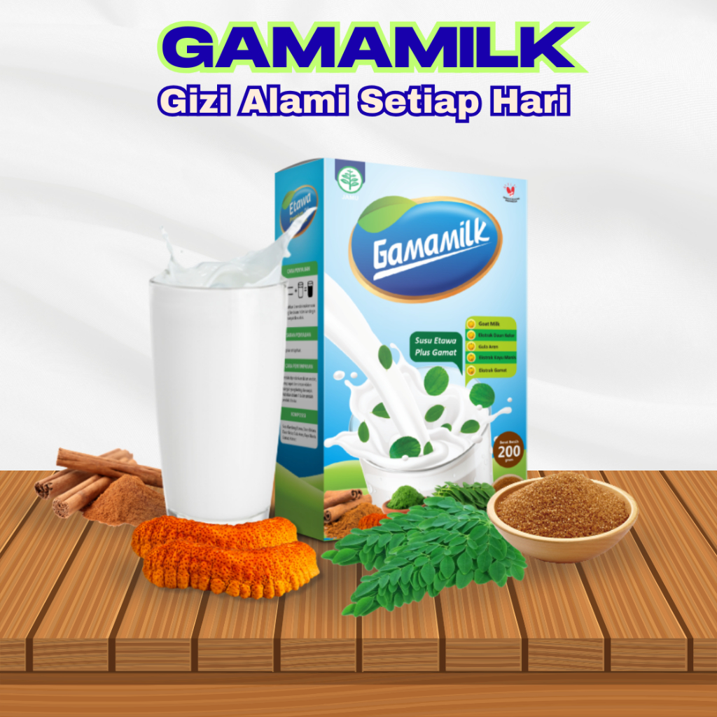 

GAMAMILK 1 Box Gizi Alami Setiap Hari