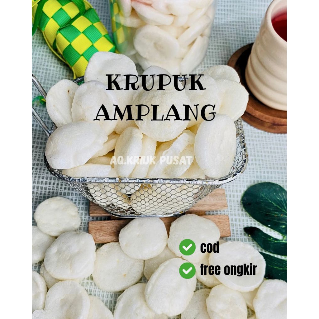 

Kerupuk Amplang / Kerupuk Ikan / AQ Kriuk Pusat
