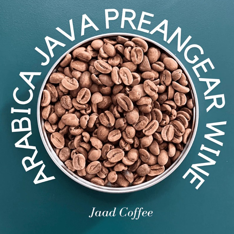 

Green Bean Arabica Java Preanger Wine 1 Kg by Jaad Coffee