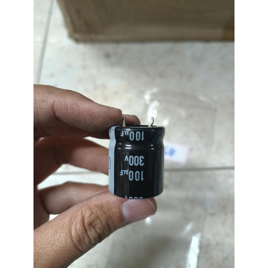 Elco Kapasitor 300v-100uf Nichicon