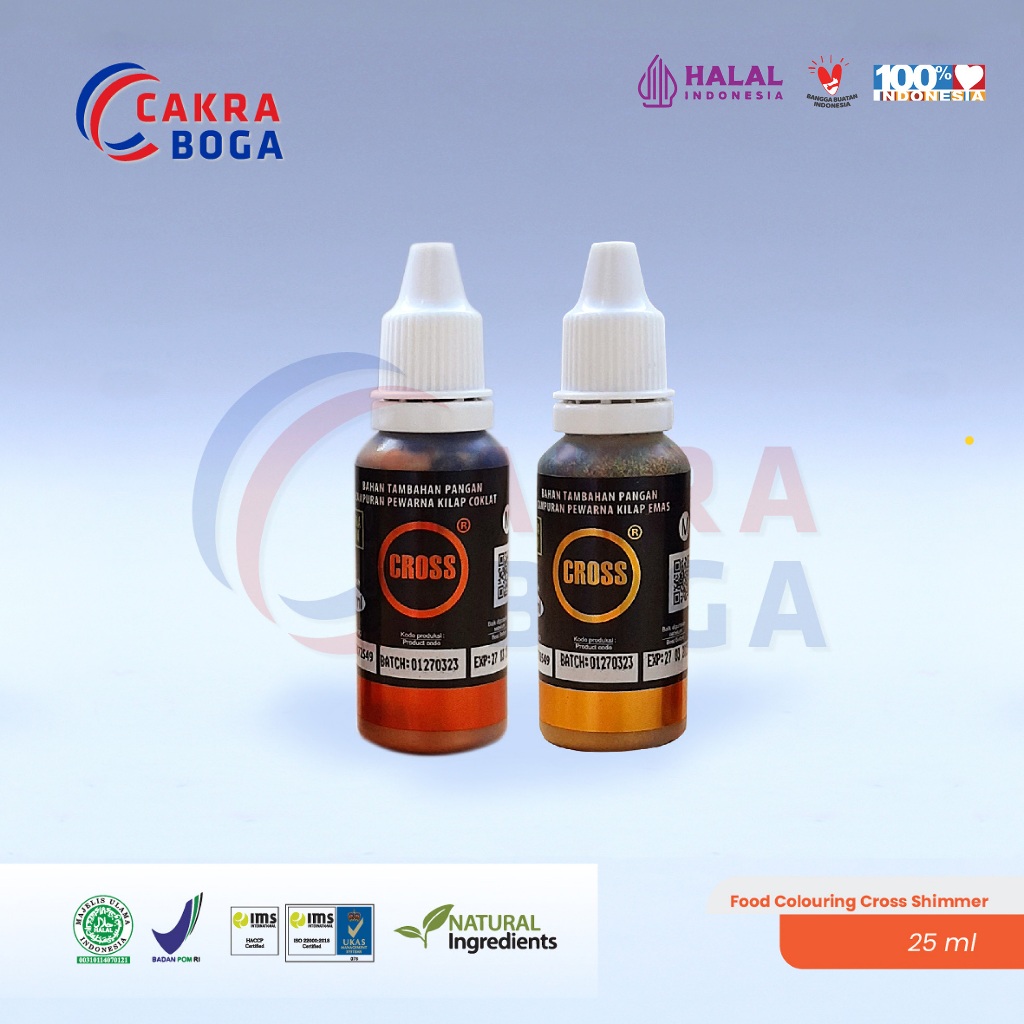 

Pewarna Makanan Cross 25 ml / Food Colouring