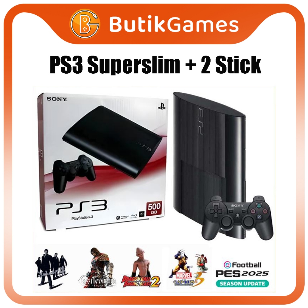 Sony PS3 Superslim Super Slim CFW OFW HFW 160GB 500GB Full Game