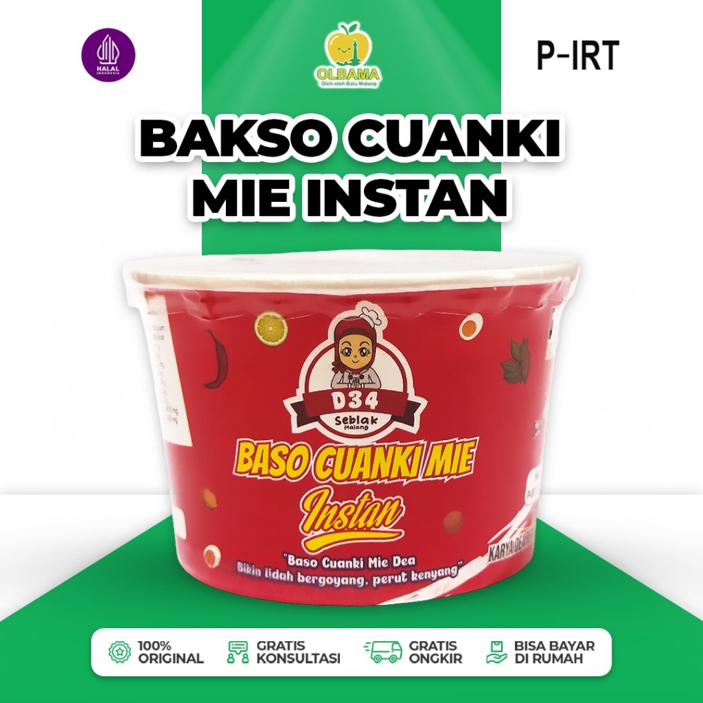 

Baso Cuanki Mie Instan Oleh Oleh Khas Batu Malang | Makanan Instant Praktis Pedas Tanpa Pengawet
