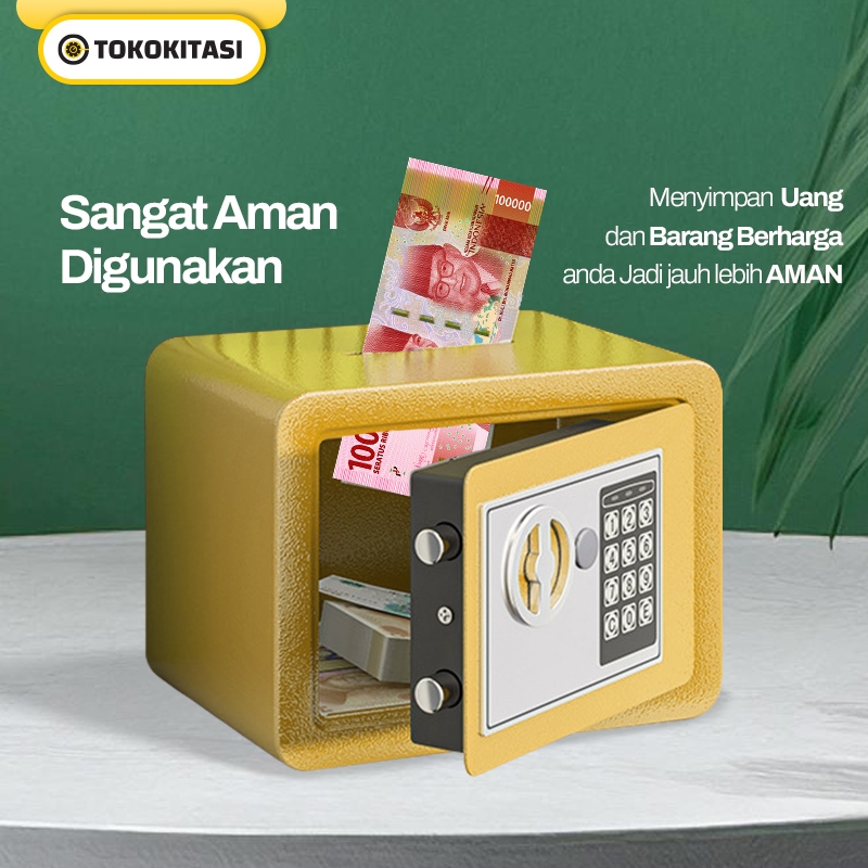 Brankas Mini Uang dan Emas Brankas Mini Minimalis Brankas Simple Brankas Pin Password