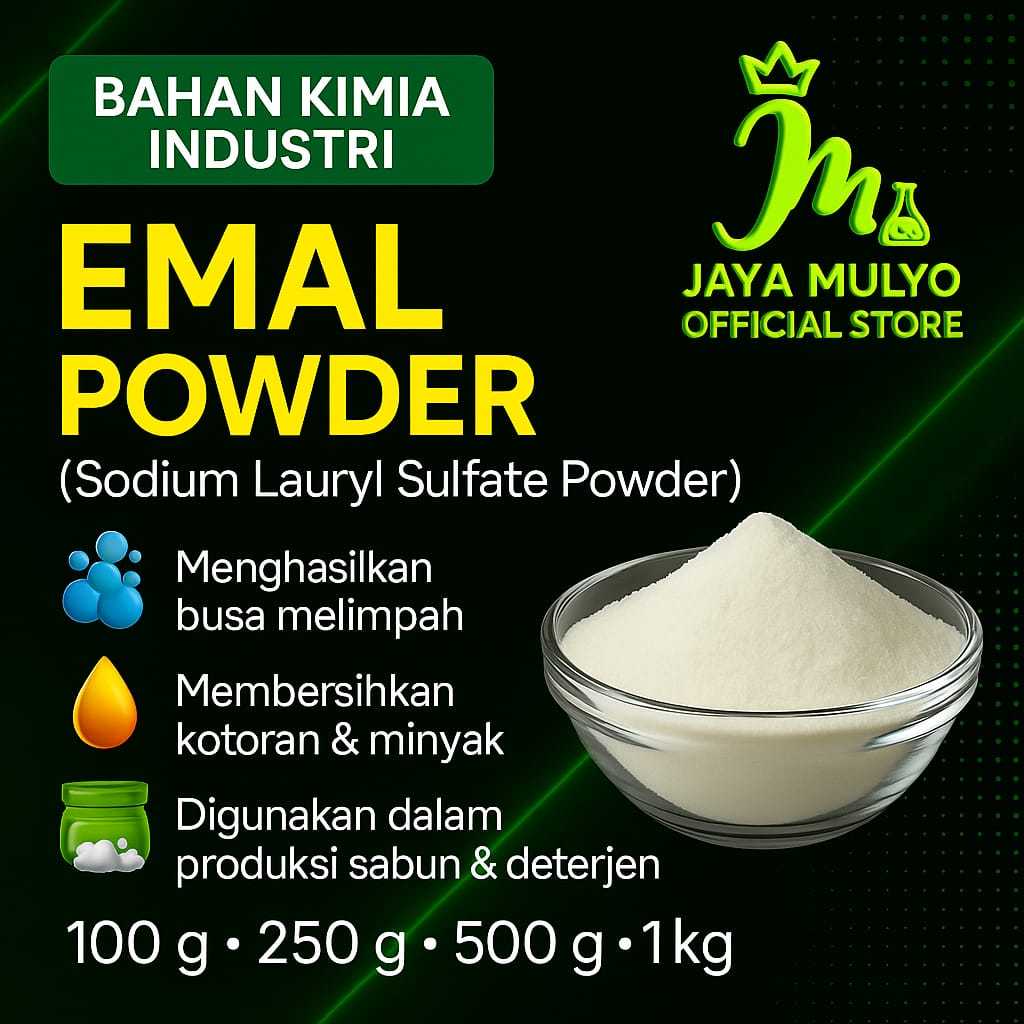 

Emal Powder 250 gr / Emal 10P-HD / Bahan Sabun