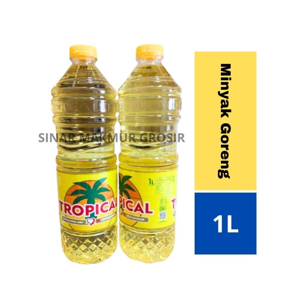 

Minyak Goreng Tropical Kemasan Botol | 1liter