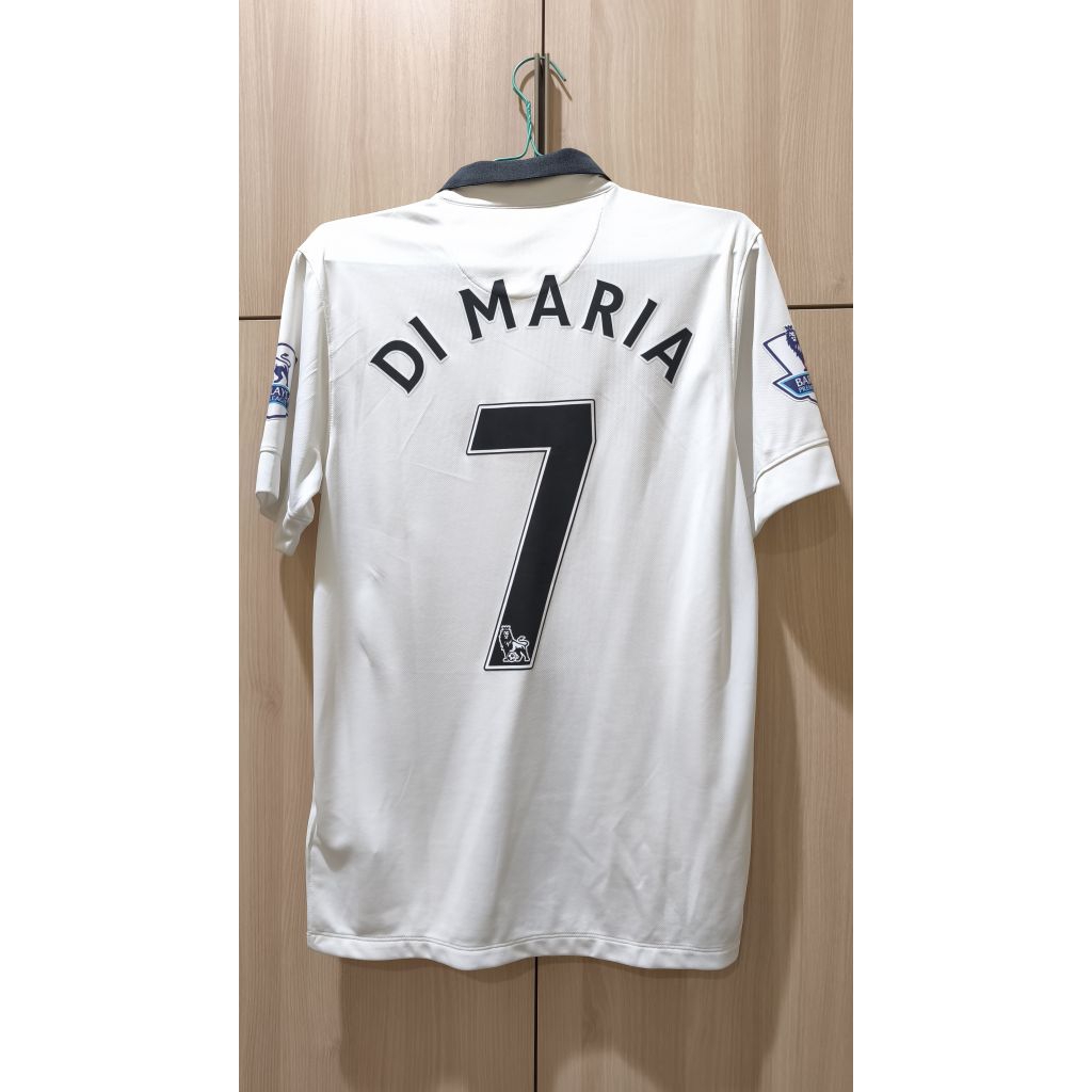 Jersey Manchester United Away 2014/2015, Original Size S, Nameset Di Maria, Patch EPL