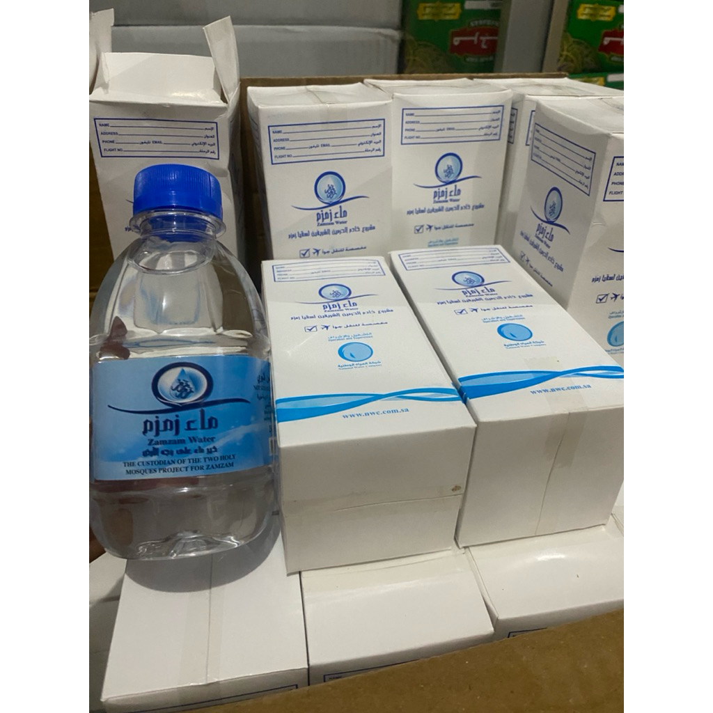 

Air zamzam asli 100% ukuran 250ml