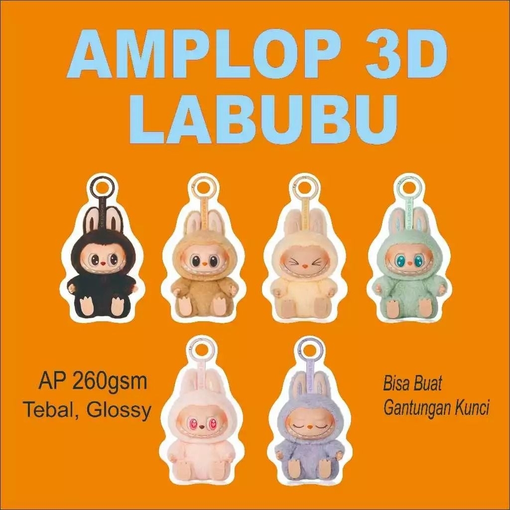 

L684 Amplop Lebaran 3D, GET 5 Pack