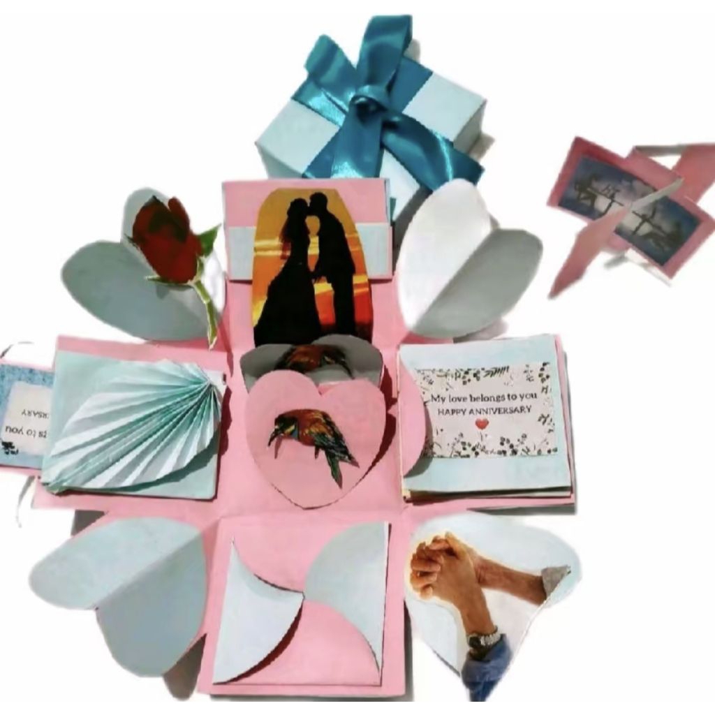 

Kado Happy Wedding Ultah Anniversary Gift Box Pacaran Pasangan Couple Pernikahan Kekinian Hadiah Hari Jadian Pacar Cewek Untuk Teman Sahabat Cewek Istri EXPLODING EXPLOSION BOX Foto Unik Aesthetic Mewah Romantis