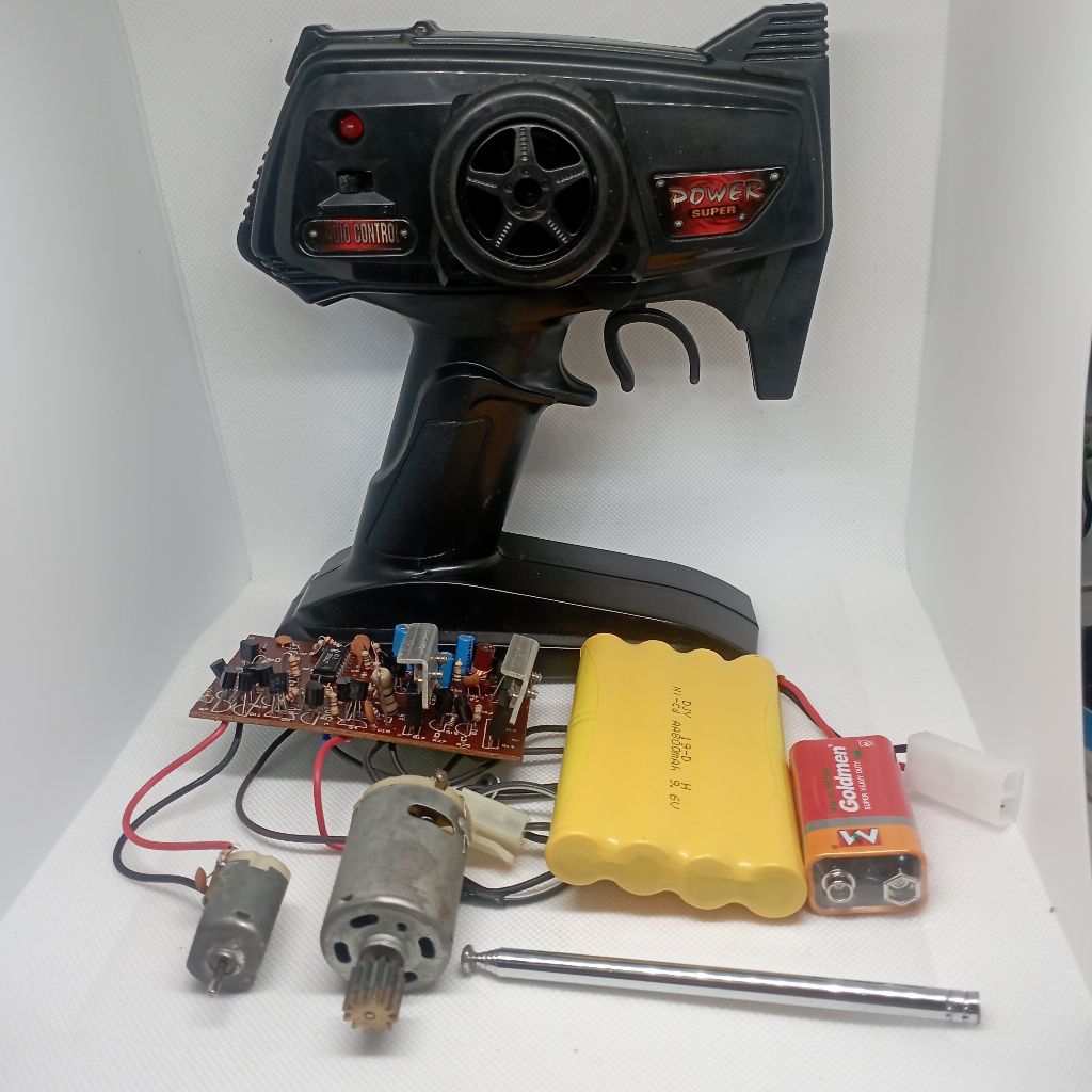 PCB set RC 9.6volt PCB mobil remot, rc boat 9.6 volt