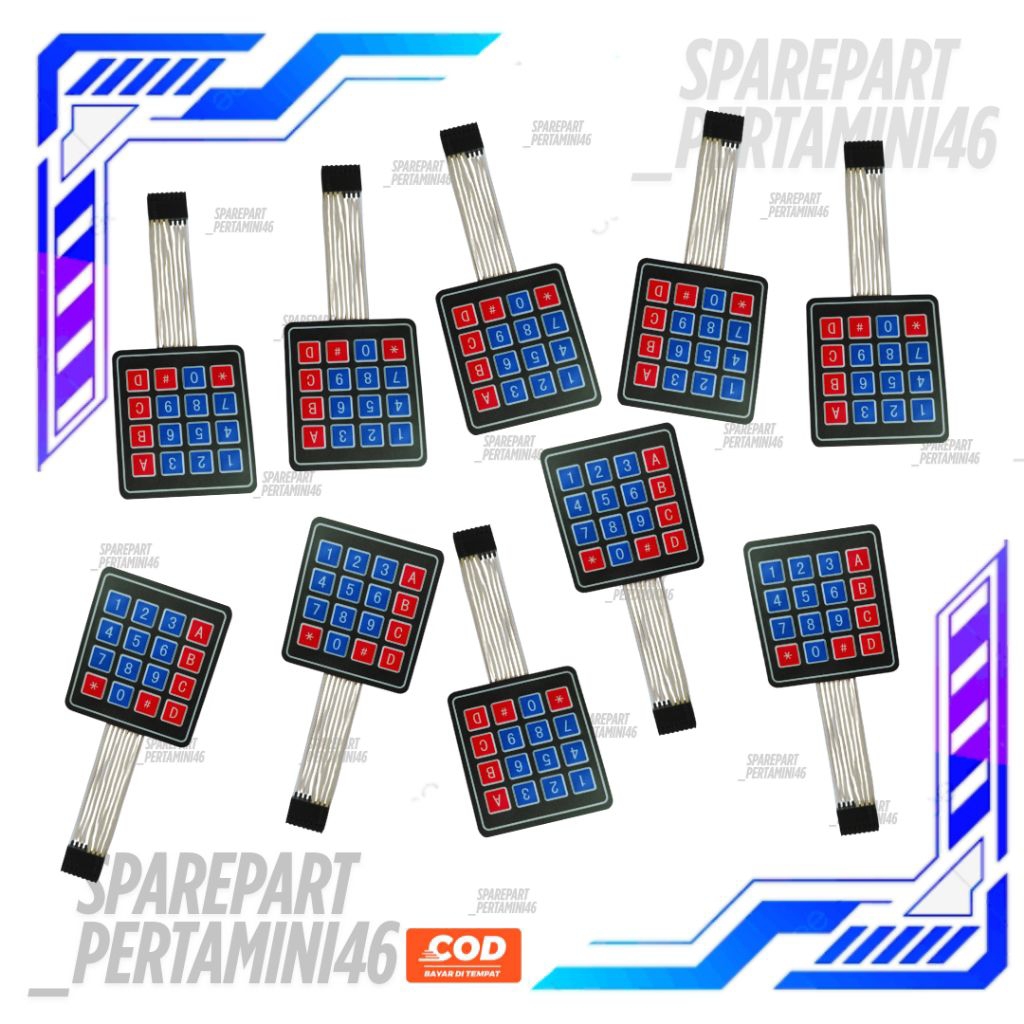 Keypad Tombol Original Pom Mini Digital Terlaris..
