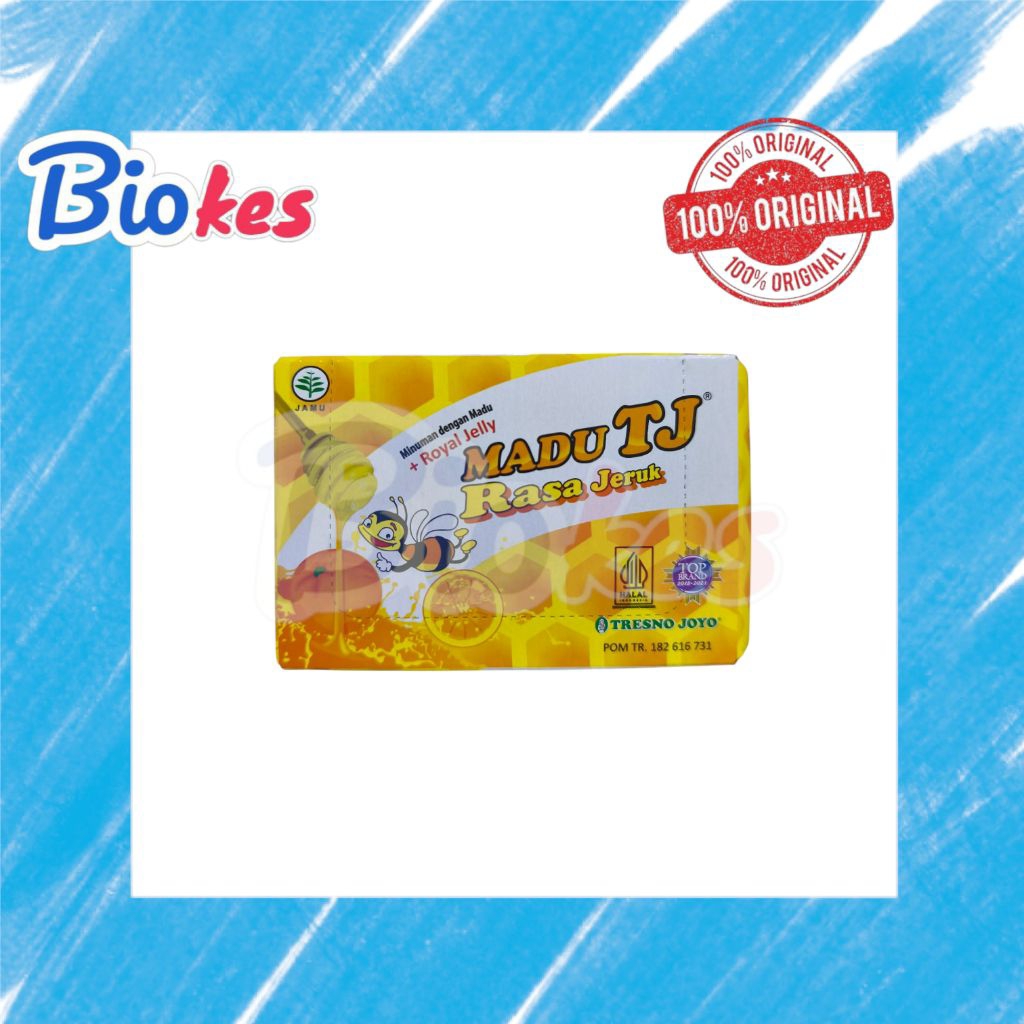 MADU TJ SACHET RASA JERUK madu dalam kemasan sachet