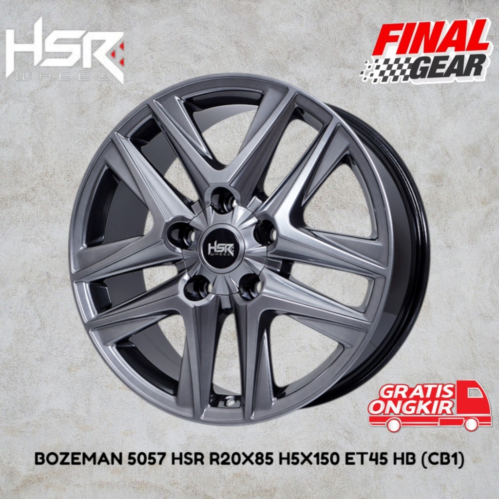 velg mobil lexus toyota cygnus land cruiser trunda dll lubang pcd 5x150 tipe hsr bonzema r20