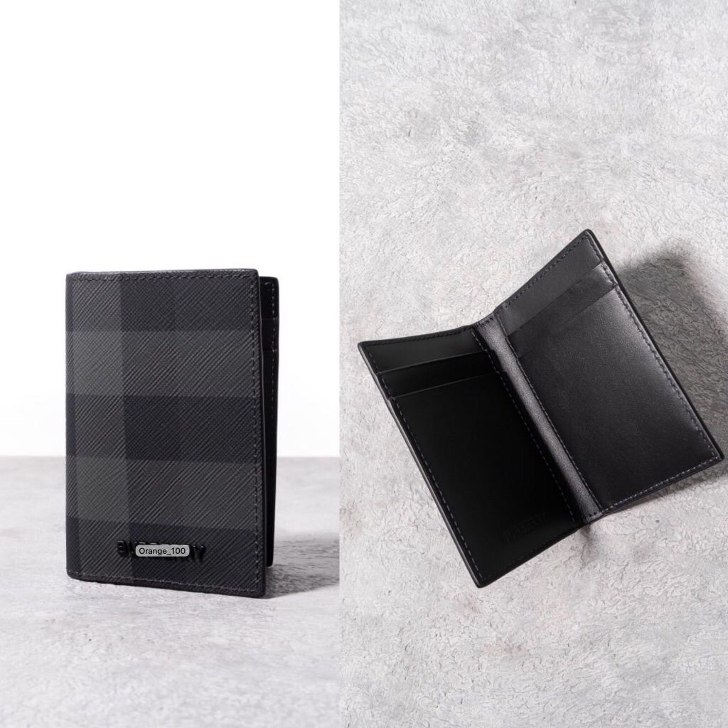 TAS PRIA  BRBERRY LONDON CHECK CARD CASE WALLET ORIGINAL