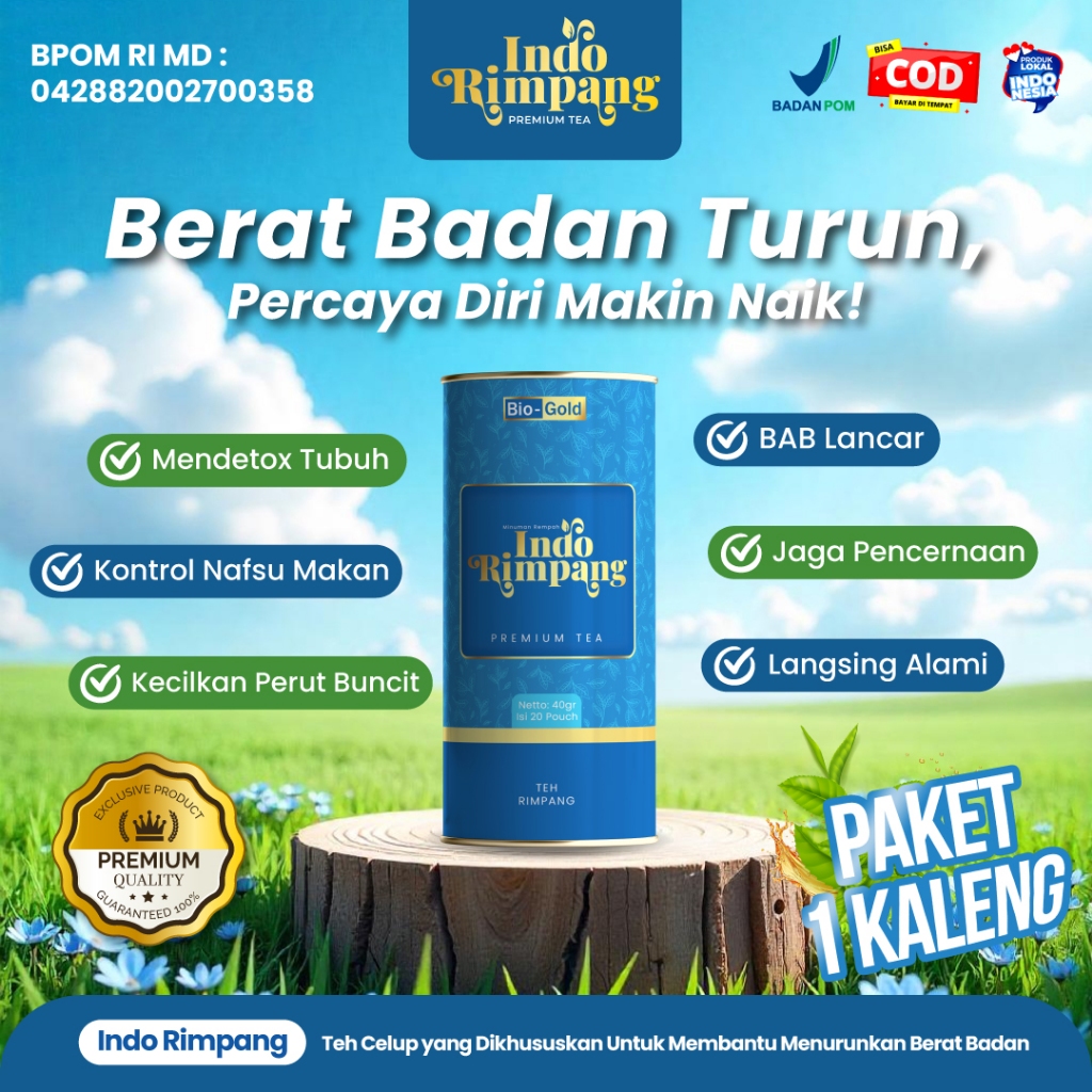 

Teh Celup Indo Rimpang Premium Tea Herbal Alami Untuk Detox Diet Langsing Menurunkan Berat Badan Ala JSR