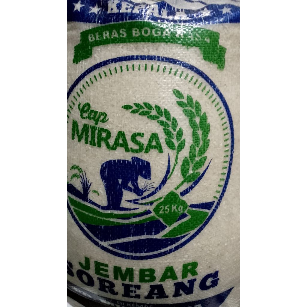 

Beras cap Mirasa Jembar Soreang|| Beras 1kg