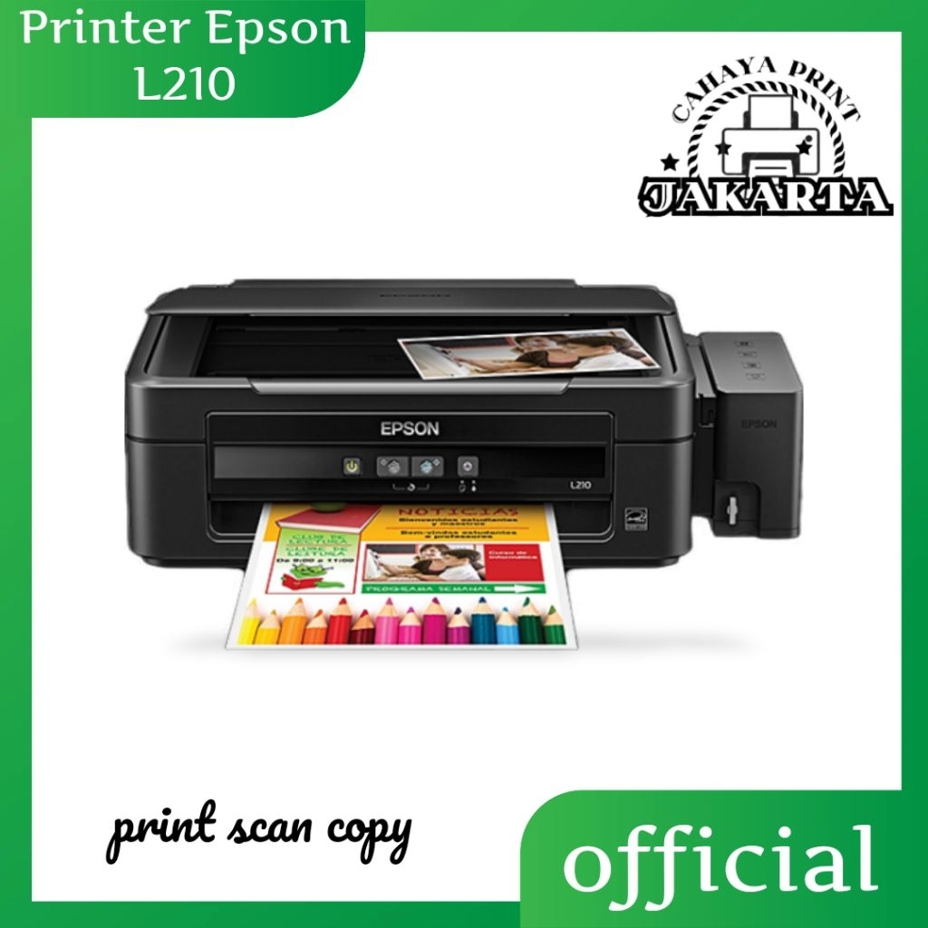 printer Epson L210 bekas berkualitas