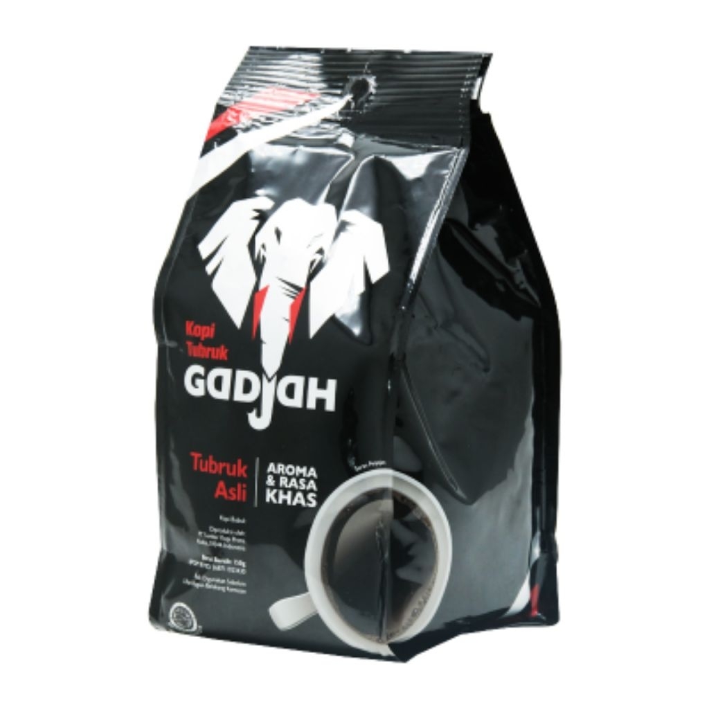 

Kopi Gadjah Tubruk 138gr Tanpa gula