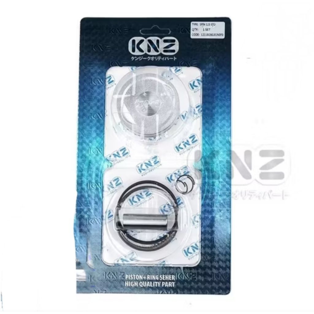 Piston + ring seher Spin 125 KNZ