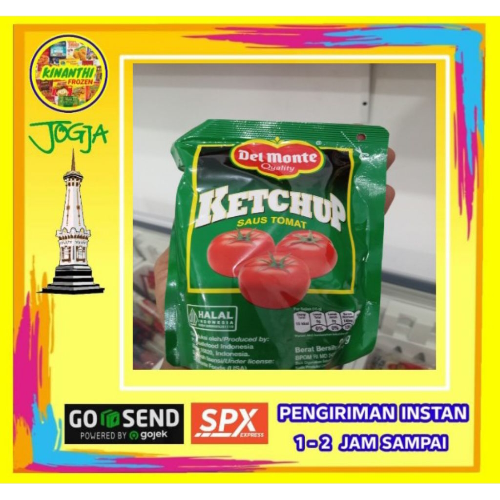 

Delmonte saus tomat 200 gr, Jogja Frozen