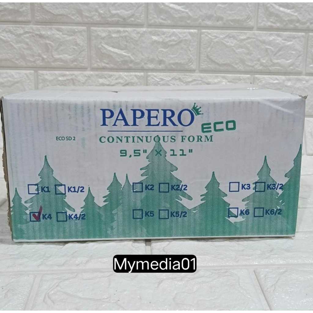 

KERTAS PRINT MURAH CONTINUOUS FORM PAPERO 9,5X11 INCH 4PLY ECER TERMURAH