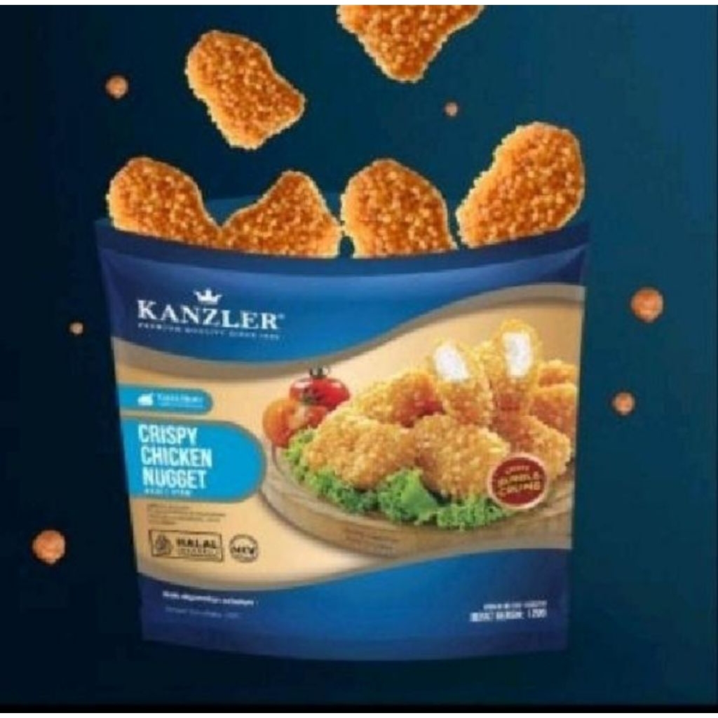

kenzler nugget crispy chicken 250 gram