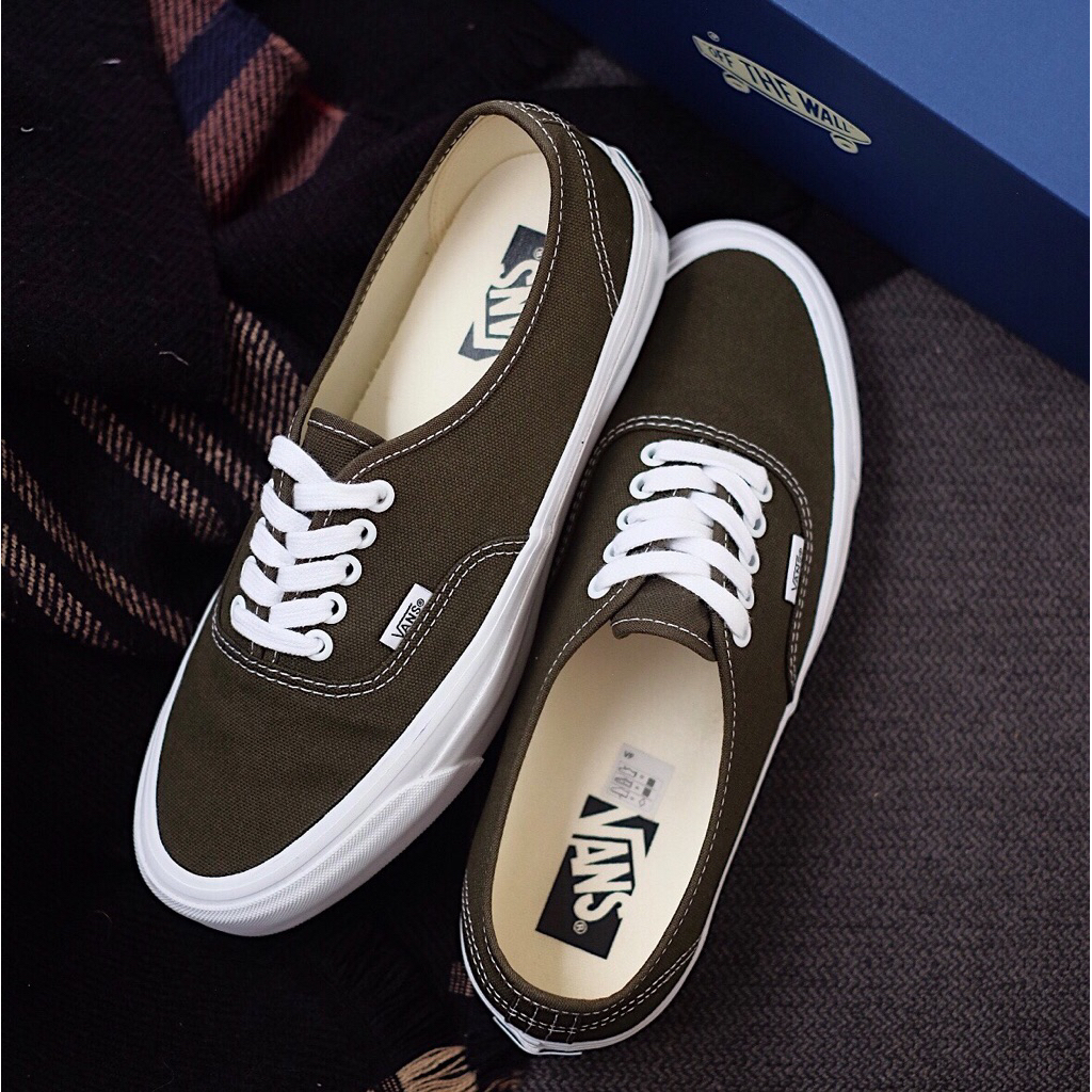 Sepatu Vans Authentic Premium Reissue 44 Grape Leaf 100% ORIGINAL RESMI