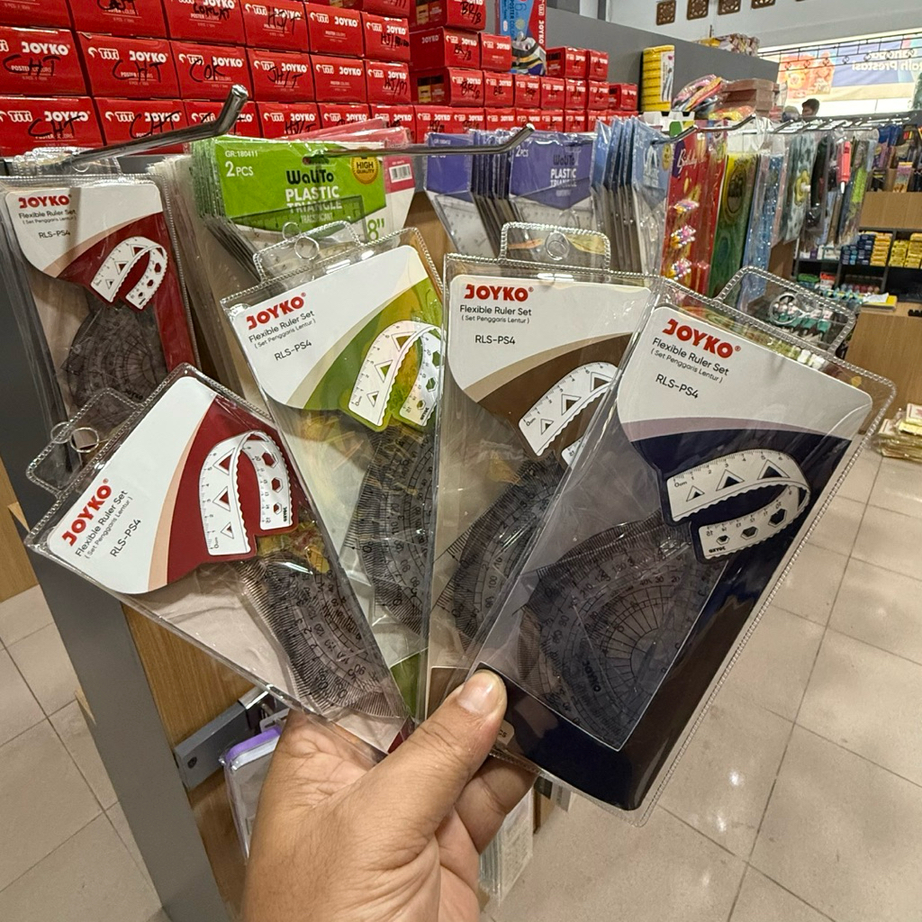 

JOYKO Penggaris Set Lentur 1 Set 4 Pcs RLS-PS4