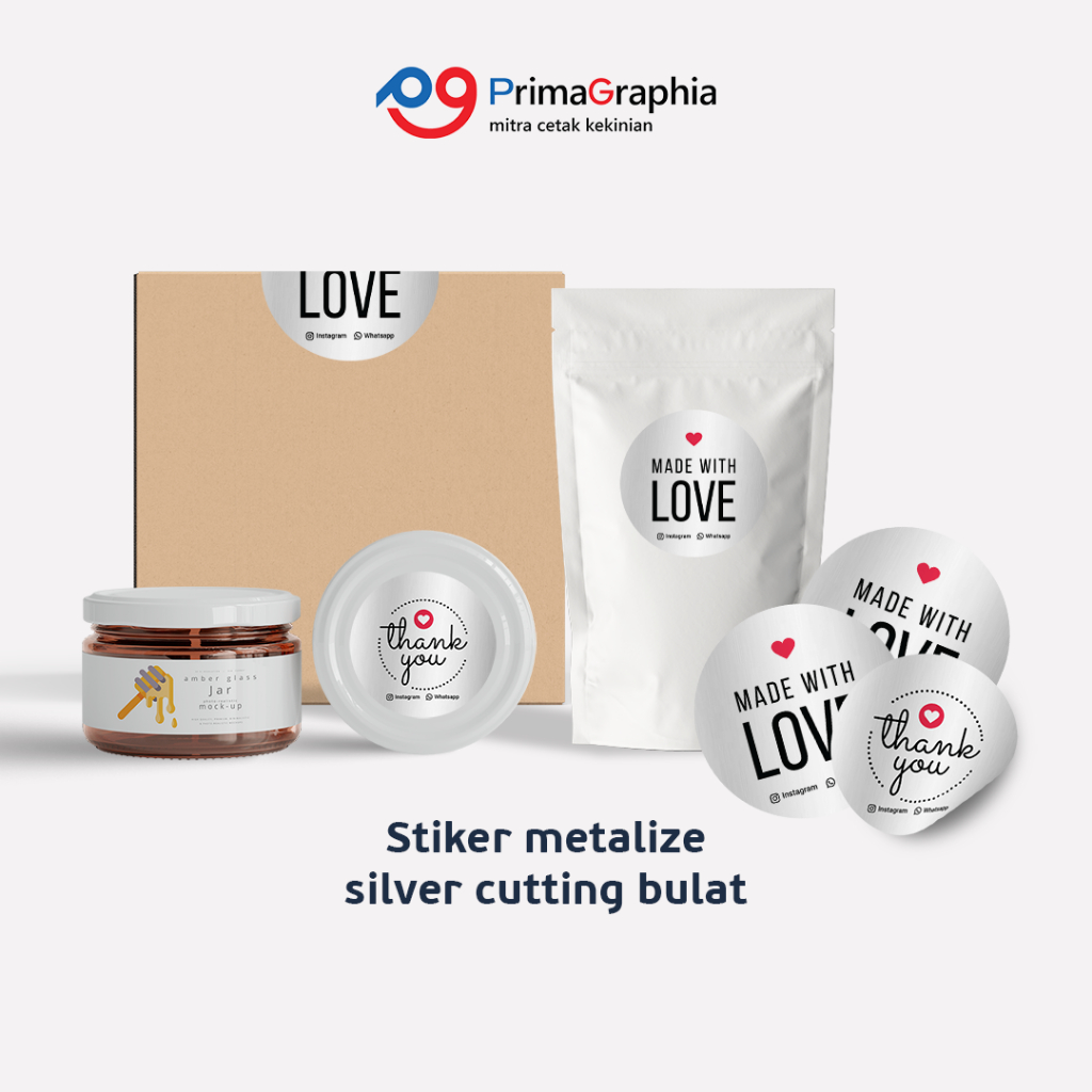 

Cetak Stiker Silver Bulat Custom Desain Template