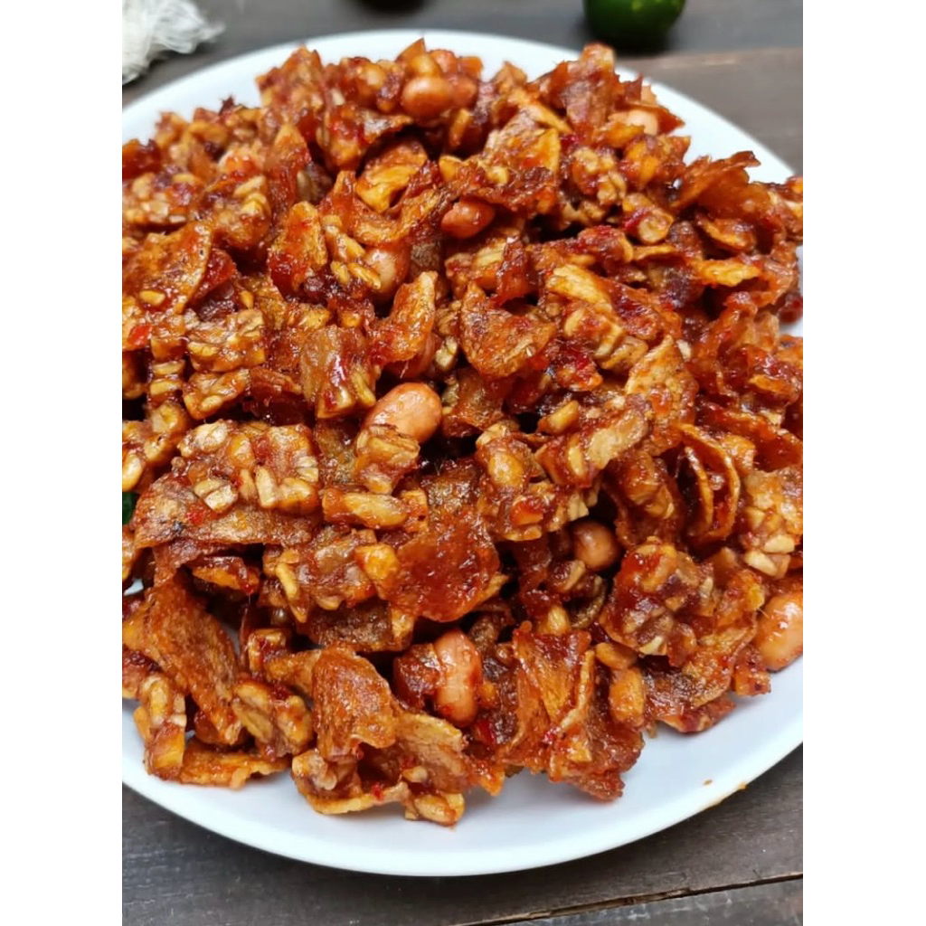 

KERING TEMPE KENTANG PEDAS MANIS 250gr