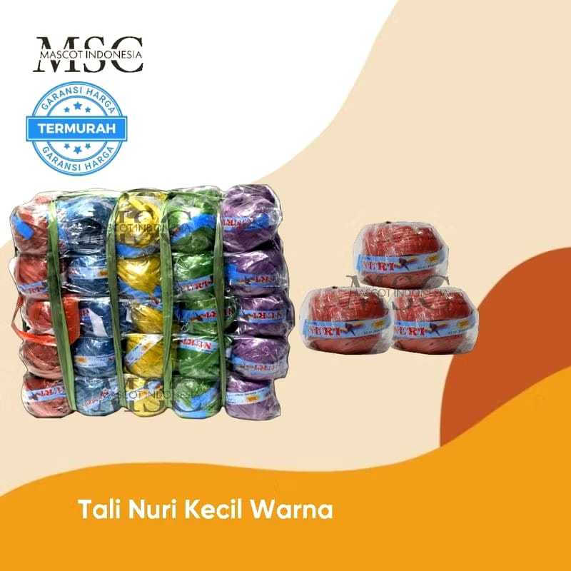 

Tali Rafia Kecil Merk Nuri | Tali Plastik Termurah