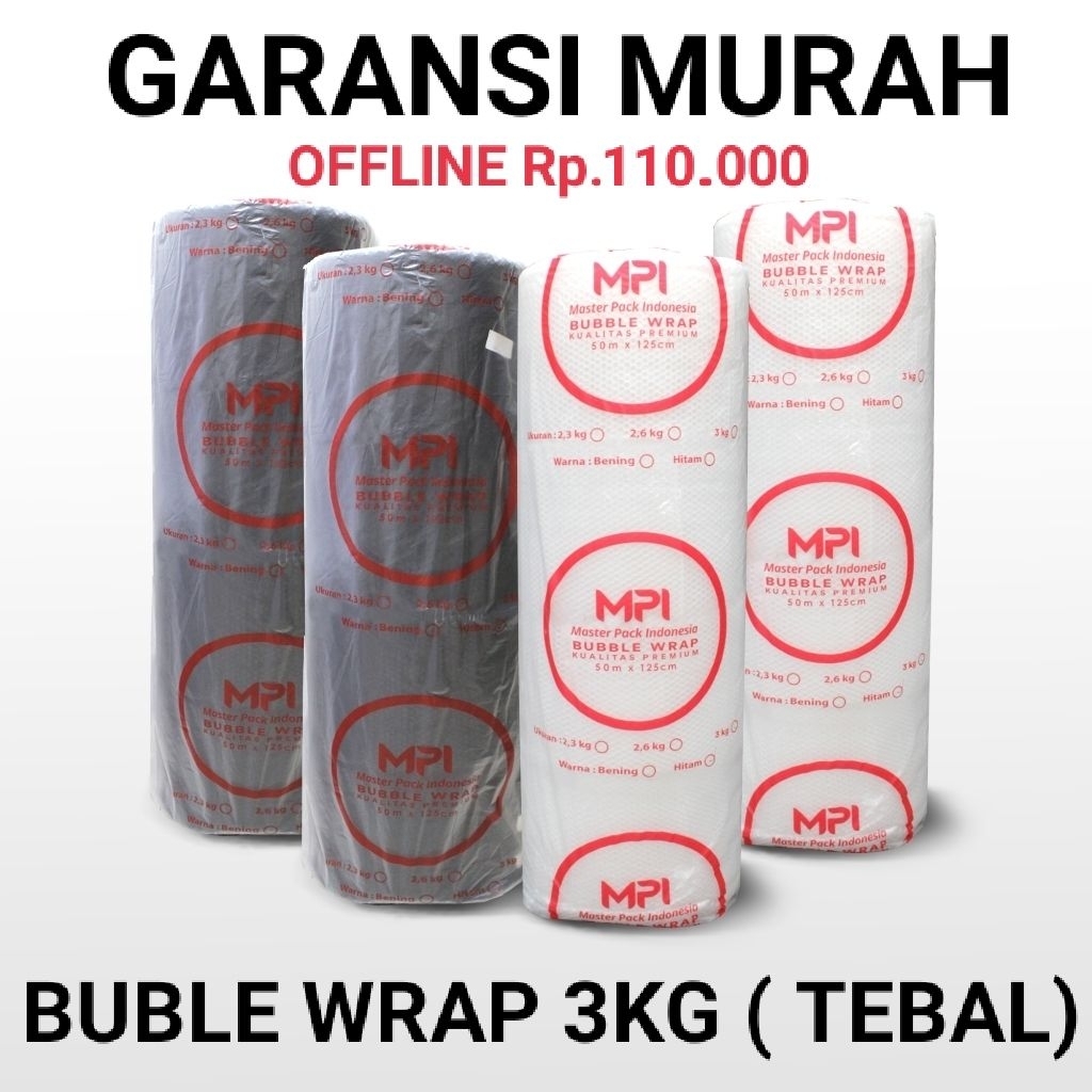 

BUBBLE WRAP (KHUSUS INSTAN)
