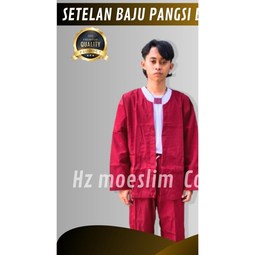 Setelan Baju Pangsi Dewasa Setelan Dan Peci Betawi Baju Pangsi Sunda Dewasa