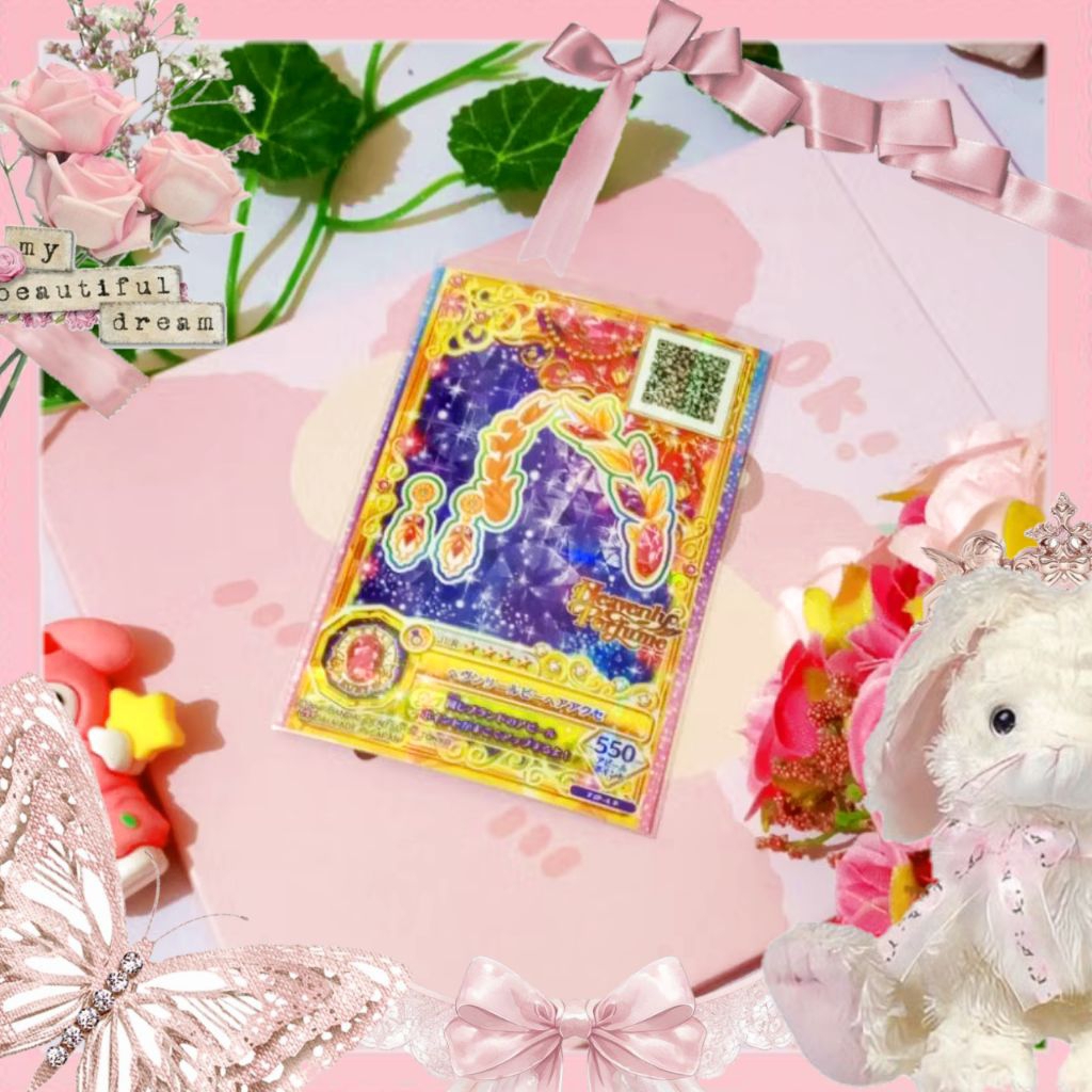 [OFFICIAL] AIKATSU FRIENDS WITHOUT ARTIST JLR HEAVENLY PARFUME PREMIUM HIBIKI TENSHO JLR CARD KARTU 