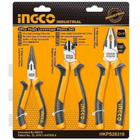 TANG INDUSTRIAL SET 3 PCS INGCO HKPS28318